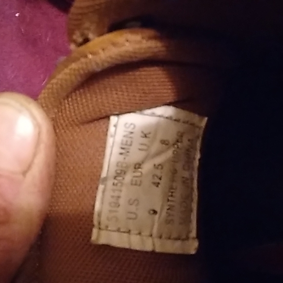 Mens size 9 brown levis boots - Picture 3 of 3